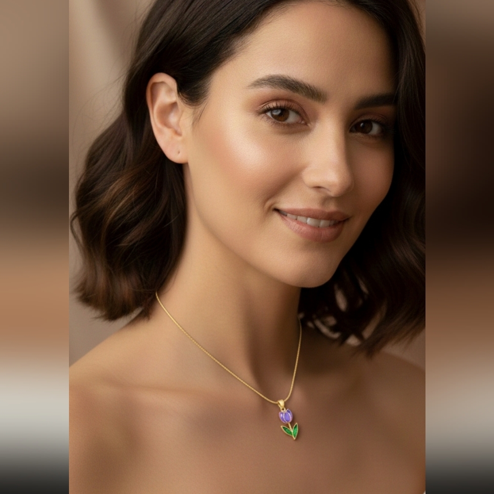 Magical Rose  Necklace + Pendant